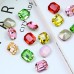 DZ 3023 10x8 mm octagon shape crystal fancy stone 